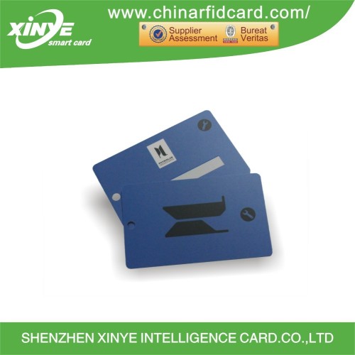 em4100 RFID PVC disc tags plastic coin card