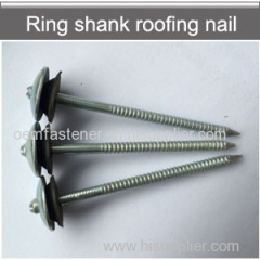 Roofing nails with Umbrella head