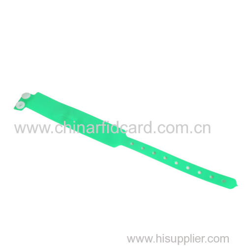 LF RFID Disposable PVC Wristband