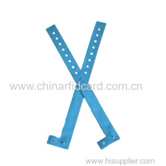 One-time-use Disposable LF RFID PVC Wristband
