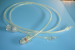 Medical High Pressure 1800psi Braided Tubing male to female luer lock tube