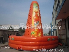 inflatable climbing wall sports game