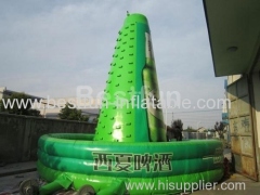 Custom inflatable climbing mountain