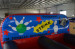 Inflatable bowling games with bowling set