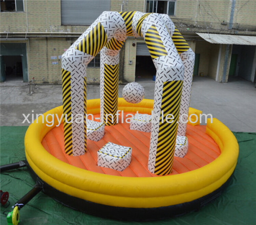 Factory outlet inflatable wrecking ball game