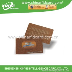 RFID tag coin card with 3M adhesive