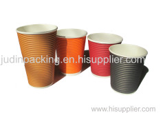 ripple paper cup corrugated