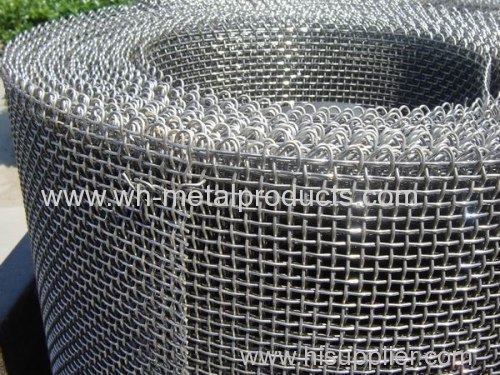 selvage edge crimped wire mesh