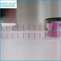 shoelace acetate cellulose film with design/letter printing