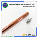 Pure Copper Threaded Stainless Steel Grounding Rod