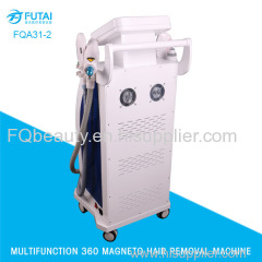 Multifunctional magneto-optical hair removal instrument