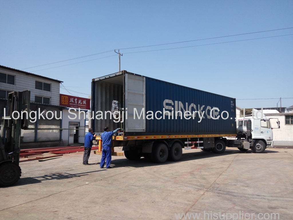 PS foam sheet machine loading for Russia