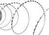 Spiral Razor Wire Unclipped Form for Perimeter Protection