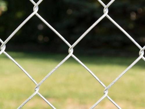 Galvanized Chain Link Fence