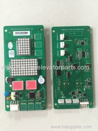 Elevator parts indicator PCB BX-CAN-C2 for Hengda Fuji elevator