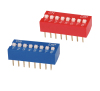 CE certification pitch 2.54mm 8 way dip switch datasheet from China