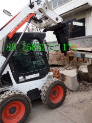 Bobcat skid loader breaker