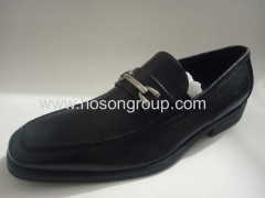 Manufacturing plain toe men shoes