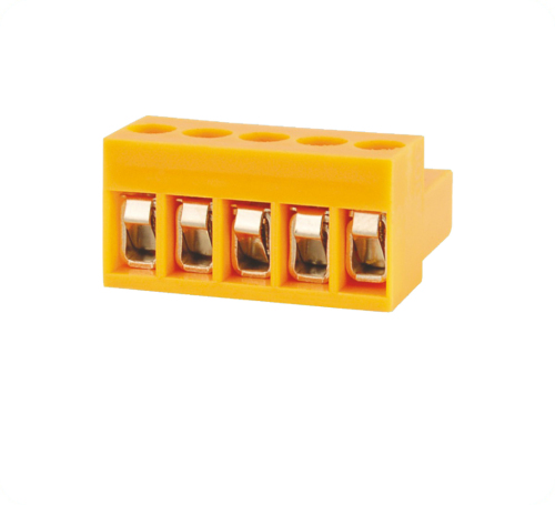 Plug-in type terminal block (EURO 3.96mm ) with screw terminals which suitable for plug in circuit jumper
