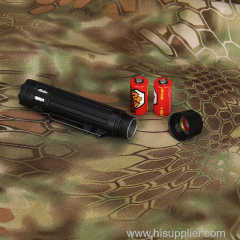 Tactical hunting equipment led flashlight 9V torch