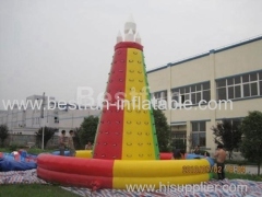 Large cheap inflatable climbing wall