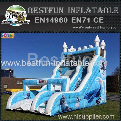 kids commercial inflatable frozen slide