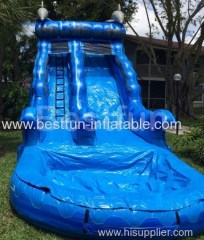 Inflatable Waterslide Blue Dolphin water slide