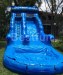 Blue dolphin water slide
