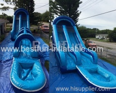 Inflatable Waterslide Blue Thunder
