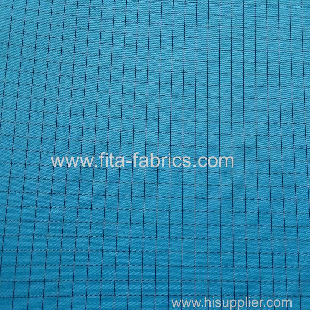 98% Polyester 2% Carbon Fiber fabric