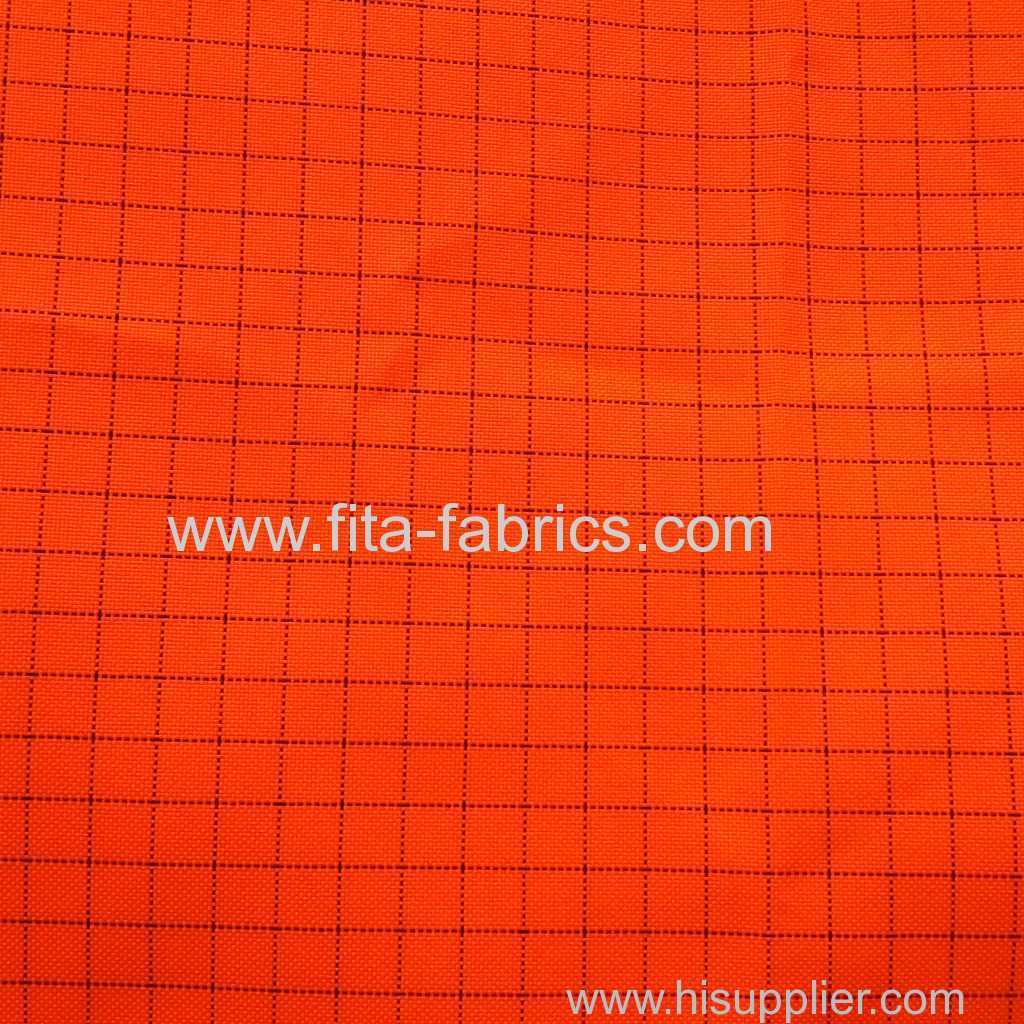 98%Ppolyester 2% Carbon fiber fabric