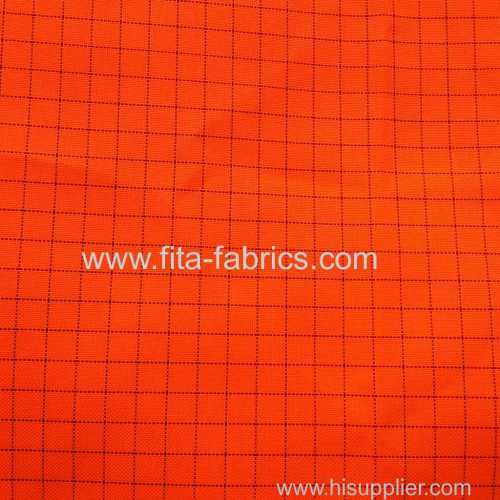 98%Ppolyester 2% Carbon fiber fabric