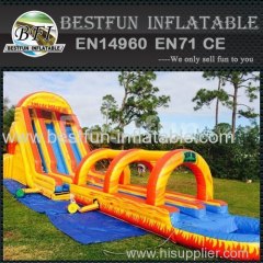 Fire Ball adult inflatable slide