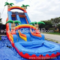 Inflatable Tropical Rainforest Water Slide