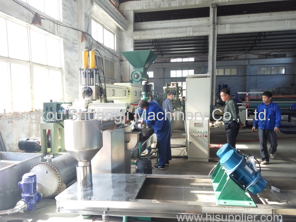 Testing of large recycle machine