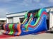 colorful commercial water slide
