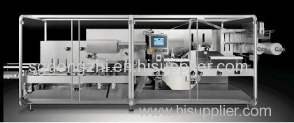 Three dimensional transparent film packaging machine