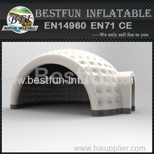 White exhibition inflatable party tent