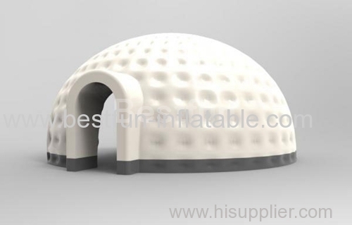 White exhibition inflatable party tent