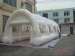 Clear inflatable tunnel tent