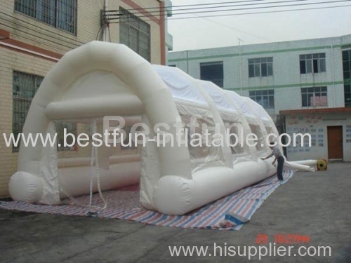 Commercial white inflatable tent