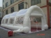 Clear inflatable tunnel tent