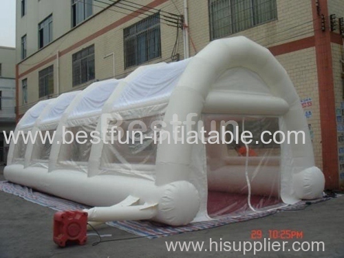 Commercial white inflatable tent