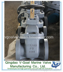 JIS Marine cast iron gate valve used in shipbuilding