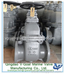 JIS Marine cast iron gate valve used in shipbuilding