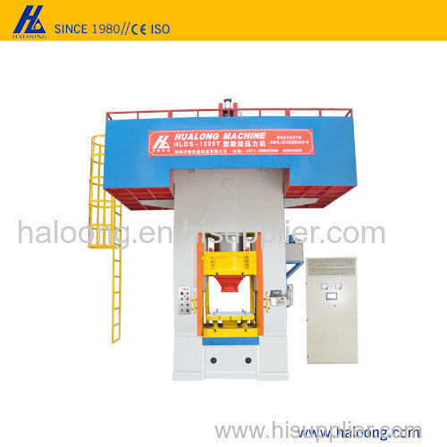 CNC refractory brick press