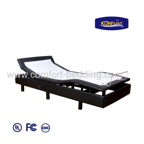 Three Motors Electric Bed Adjusatble Bed Head tilt head & Foot up Down with Bed Skirt
