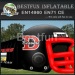 Inflatable Football Helmet Run Through