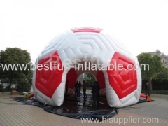 webbing inflatable football tent for promotion