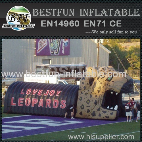 inflatable sports helmet tunnel tent